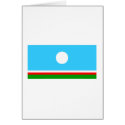 Sakha Republic Flag cards