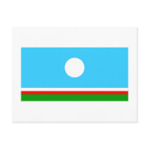Sakha Republic Flag postcards by Vexillophile Sakha Republic Flag postcards