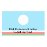 Sakha, Russia flag Business Card Templates