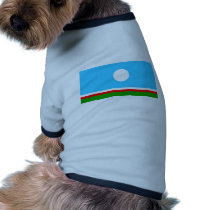 Sakha, Russia flag Pet Clothing