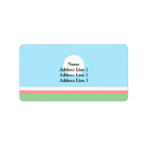Sakha, Russia flag Custom Address Label