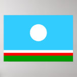 Sakha, Russia flag posters