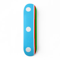 Sakha, Russia flag Skate Deck