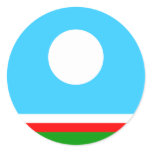 Sakha, Russia flag stickers