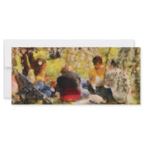 Sakura - Afternoon Picnic Custom Rack Card