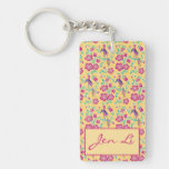 Sakura Batik Chinese New Year Keychain 2