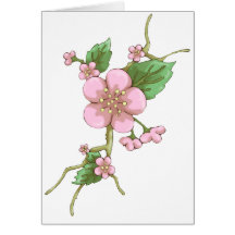 Sakura Blossoms Card