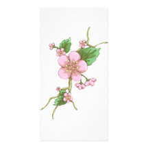Sakura Blossoms Customized Photo Card