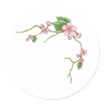 Sakura Blossoms stickers by thedustyphoenix Sakura Blossoms stickers