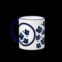 sakura blue 1 mugs