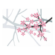 Sakura Branch Original Canvas Print