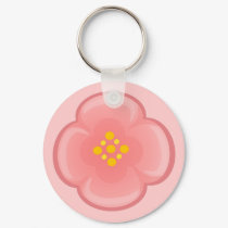 Sakura Flower Keychain by elledeegee Sakura Flower Keychain
