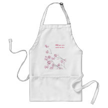Sakura Flowers Apron