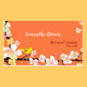 Sakura Interior Designer Business Cards business cards