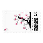 Sakura Japanese Cherry Blossom & Cute Birds stamps