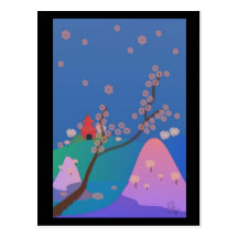Sakura ninguna postal de Hana