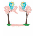 Sakura Owl t-shirts