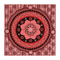Sakura Pink Mandala Tee t-shirts by elledeegee Sakura Pink Mandala Tee t-shirts