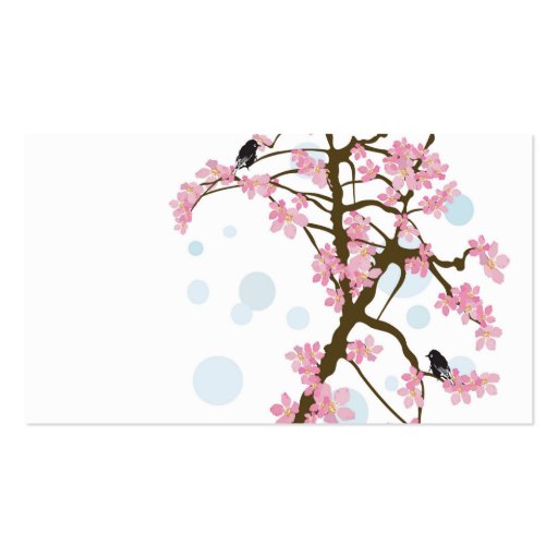 Sakura Profile Card Business Cards