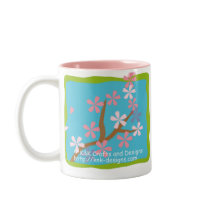 Sakura Sock Monkey Mug