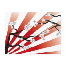 Sakura Sunrise Blank / Gift / Postcard