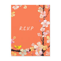 Sakura: Wedding RSVP Postcards