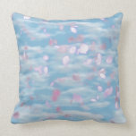Sakurama - Cherry Petals - Throw Pillow 20" x 20" pillows