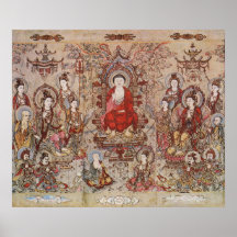 Sakyamuni Budha Chang-Sheng-wen Canvas Print