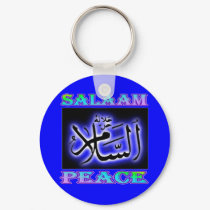 Salaam Peace Keychain by armaiti Salaam Peace Keychain
