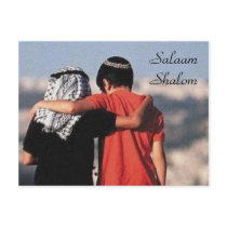 Salaam Shalom Postcard