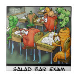 Salad Bar Exam Funny Ceramic Tiles