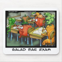 Salad Bar Exam Funny Gifts Tees Cards & Mugs mousepads