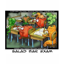 Salad Bar Exam Funny Gifts Tees Mugs & More t-shirts
