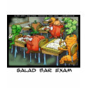 Salad Bar Exam Funny Lawyer Gifts & Collectibles t-shirts