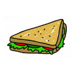 Salad Sandwich Posters