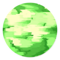 "Salad Spinner" Geometric Art stickers