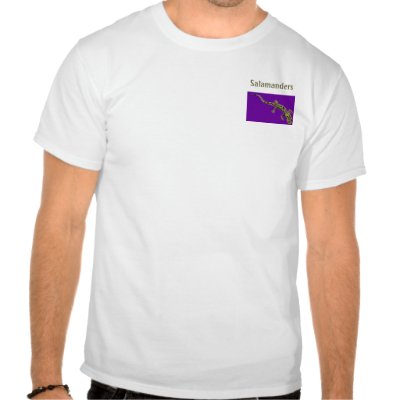 Salamander Tee Shirt by pressedun