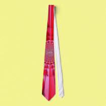 "Salatiously Strawberry" tie ties