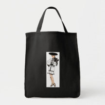 SALE - Bernard Perris Tote 1983 Canvas Bag