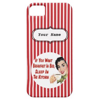 SALE - Custom Happy Housewife Red iPhone 5 Case