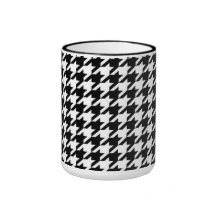 SALE - HOUNDSTOOTH COFFEE MUG