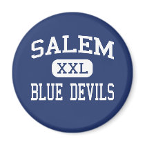 Salem - Blue Devils - High - Salem New Hampshire magnets by customteamsportswear Salem - Blue Devils - High - Salem New Hampshire magnets