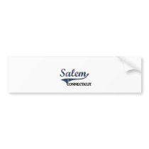 Salem Connecticut City Classic Bumper Sticker