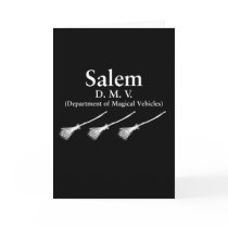 Salem Department of Magical Vehicles Greeting Cards