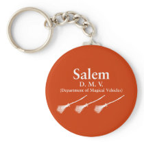 Salem Department of Magical Vehicles Keychain