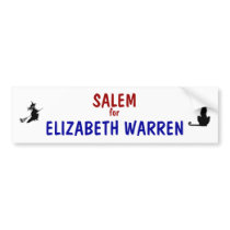 Salem for Elizabeth Warren 2012 Bumper Stickers