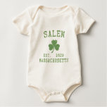 Salem MA Onesie Baby Shirt Salem MA Onesie Baby Shirt