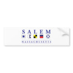 Salem, Massachusetts Bumper Sticker