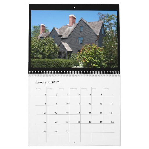 Salem Massachusetts Calendar Zazzle