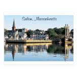 Salem Massachusetts Marina  Post Card